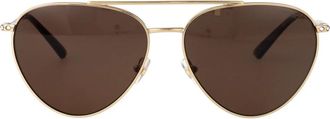 Jimmy Choo London Zonnebril - Dames - Zonnebrillen - Geel - 60 MM - Accessoires