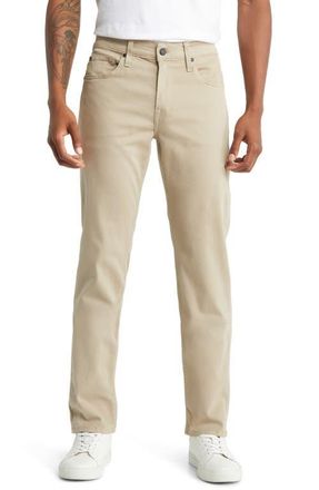 7 For All Mankind Slimmy Slim Fit Clean Pocket Luxe Performance Jeans in Emea Grey at Nordstrom, Size 29