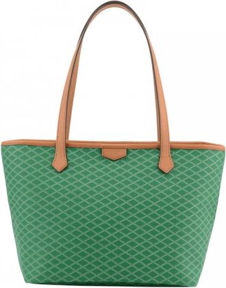 Pourchet Waves Tote - Dames - Shoppers - Groen - ONE Size - Leer - Tassen