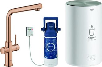 GROHE Grifo Y Caldera Red Duo 30327 30327 Salida En L Tama&ntilde;o M Oro Rosa Brillante