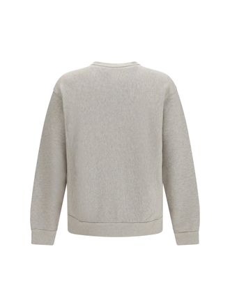 Kenzo Mens Eiffel Tower Design Cotton Sweatshirt Pale Grey Sweatshirts Sweater