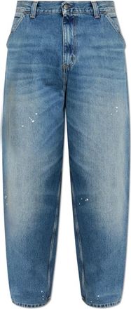 Carhartt Work in Progress OG Single Knee Pant - Heren - Loose Fit Jeans - Blauw - XL - Katoen - Jeans