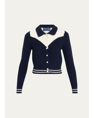 Mother The Baby Raquette Cardigan