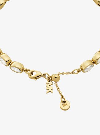 Michael Kors Precious Metal-Plated Cubic Zirconia Tennis Bracelet