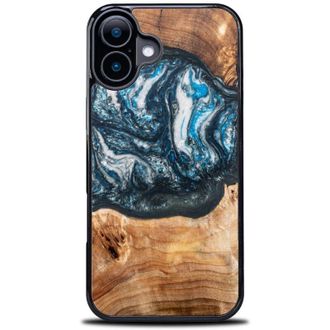OEM Funda &Uacute;nica Bewood Para Iphone 16 - Planetas - Tierra