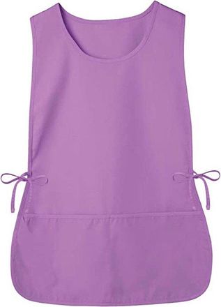 OEM Delantal Tipo Camisa, Sin Mangas, Sobre Los Hombros, Chaleco Tipo Peto, Delantal Reutilizable, Morado