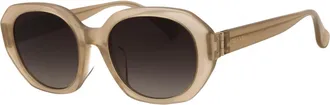 Max Mara MM0151K Acetate Frame Sunglasses - Brown
