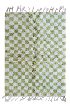 AFK Living Alfombra bereber marroqu&iacute; de pura lana 153 x 244 cm