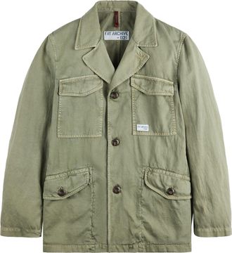 Fay Timeless Field Jacket with Flap Pockets