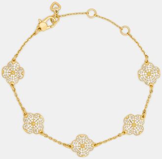 Kate Spade New York Spade Flower Pave Scatter Bracelet