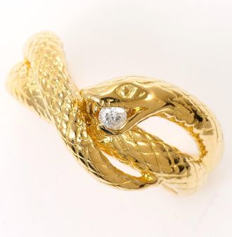 C&A Yellow Gold Yellow Gold (18K) Band Ring (Pre-Owned)