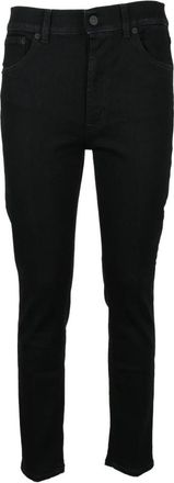 Dondup Klassieke Denim Jeans - Dames - Slim Fit Jeans - Zwart - W30 - Denim - Jeans