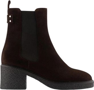 Maison Toufet Bottine Giulia - Dames - Laarzen met Hak - Bruin - 40 EU - Leer - Schoenen