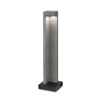 Netlighting Titano LED 1 Light Bollard Light Granite IP55 in Grey