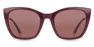 Polaroid PLD 4144/S/X Polarized B3V/KL Womens Sunglasses Purple Size 52