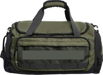 Generic Large Capacity Military Duffel Backpack Travel Bag with Shoe Compartment Resistant Gym,Compatible For Outdoor Hiking and Ca(Green)