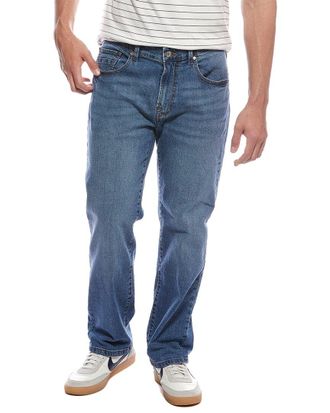 Scotch & Soda Clifton Light Blue Pastel Relaxed Straight Fit Jean