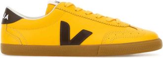 Veja Yellow Color Block Volley Sneakers