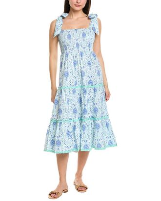 Sail to Sable Sail To Sable Smocked Midi Dress