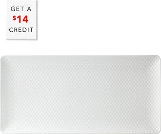 Wedgwood Gio Rectangular Serving Traywith $14 Credit