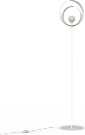 Lumicom NUCLEO Piantana, 1X E27, max 42W, metallo, bianco opaco, D.40cm H.170cm