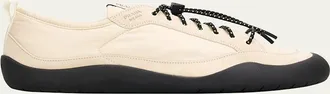 Prada Mens Speedrock Re-Nylon and Suede Sneakers