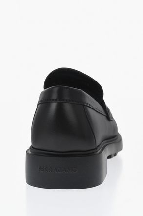 Ferragamo Mocassini DONNY In Pelle a Tinta Unita Salvatore Ferragamo