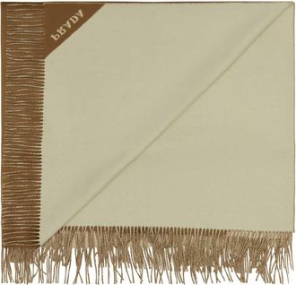 Prada Unisex Cashmere Shawl Beige
