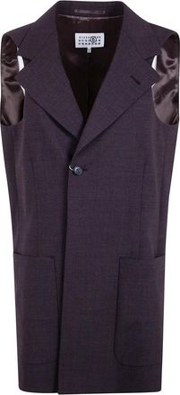 Maison Margiela Jassen, Dames, Bruin, S, Vests