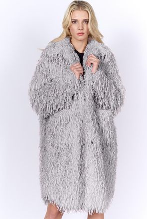 Freaky Nation Kurzmantel FREAKY NATION FairyLike-FN, Damen, Gr. M (38), grau, Oberstoff: 100% Polyester, normal, M&auml;ntel Kurzmantel