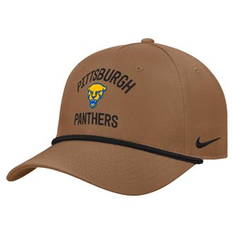 Nike Pitt 2026 Military Appreciation Rope Rise Nike Mens College Adjustable Hat in Brown | C16829C750PTBG-ALB