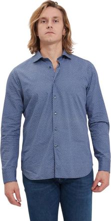 Tintoria Mattei Camicia - Heren - Casual Overhemden - Blauw - L - Overhemden