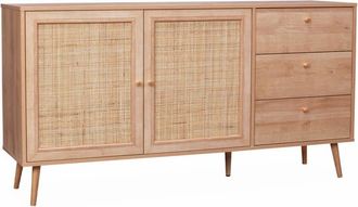 Sweeek Aparador de caña, 150cm, natural
