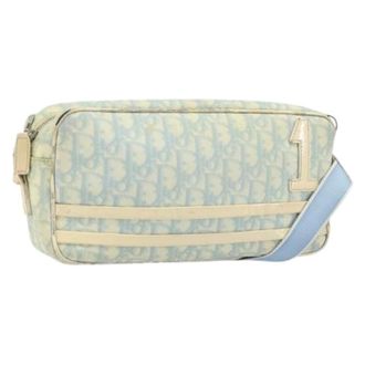 Dior Pre-owned Cross Body Bags, female, Blue, Size: ONE SIZE Pre-owned Vintage PVC Shoulder Bag