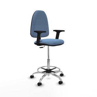 Piqueras y Crespo Piqueras Y Crespo Silla De Oficina A&yacute;na Azul Celeste