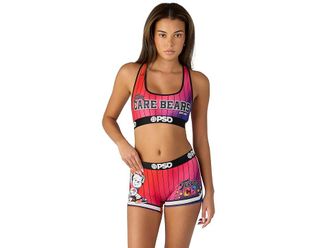 PSD Baller Bear Sports Bra Womens Bra : XL, Elastane/Microfiber/Polyester