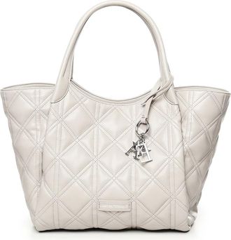 Emporio Armani Beige Shopping Tas - Dames - Shoppers - Beige - ONE Size - Polyester - Tassen