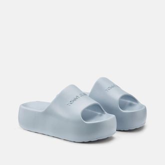 Tommy Jeans Slippers met plateauzool