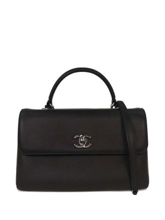 Chanel 2018-2019 CC logo tote bag - women - Lambskin - One Size - Black