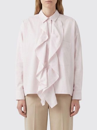 Meimeij Camicia Meimeij in cotone con rouches