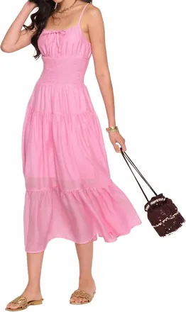 Heartloom Zinnia Dress In Peony