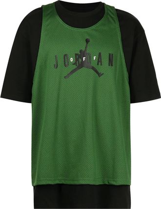 Nike Jordan T-shirt met logoprint - Groen