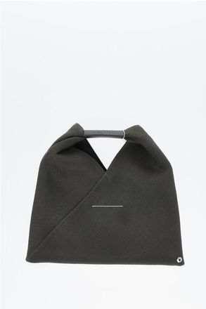 Maison Margiela MM6 Technical Fabric Mini Japanese Handbag with Leather Deta size Unic