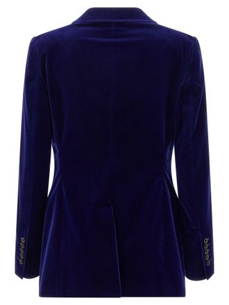 Tom Ford Womens Blue Cotton Blazer Clothing