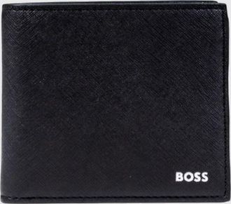 HUGO BOSS Portafoglio Boss in pelle saffiano