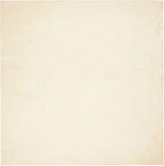 vidaXL Vidaxl - Alfombra de pelo corto suave lavable huarte crema 120x120 cm