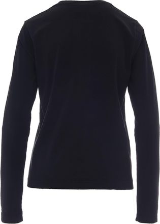 Pinko Womens T-Shirt Toblino Black Limousine Cotton Jumpers Sweater