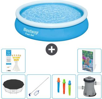 Bestway Piscina Bestway Fast Set Redonda - 366x76 Cm - 7-piezas S125