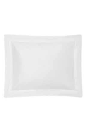 Matouk Nocturne Sham in White at Nordstrom, Size Standard