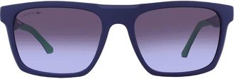 Lacoste Blue Square Mens Sunglasses L957S 401 56